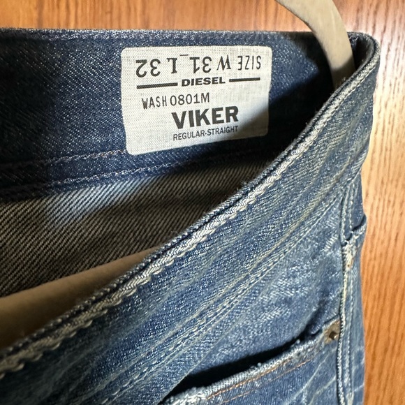 Diesel Jeans Viker W31 x L32 Regular Straigt - Picture 3 of 6